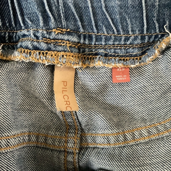 Anthropologie Pilcro And The Letterpress Getaway Pull On Jeans XLP Drawstring - Picture 2 of 7